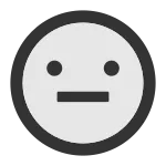 Meh SVG Icon